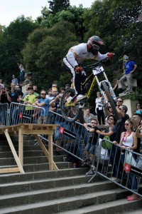 David Lampre, cuarto júnior en la Down Urban BCN.