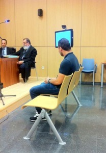 El condenado, hoy en Valencia © Europa Press