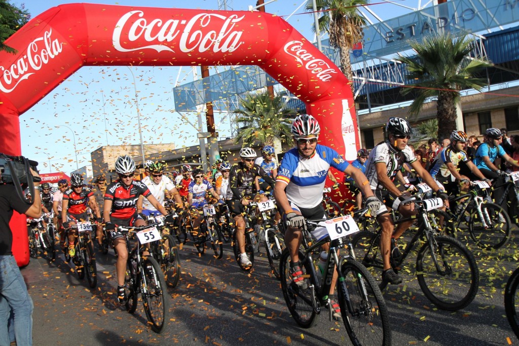 Salida de la prueba de BTT.