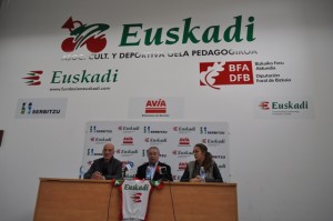 Un momento de la rueda de prensa © Fundación Euskadi