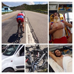 Las fotos del accidente de Moreno © twitter