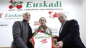 Zorilla, en la presentación © O. Martínez / Deia