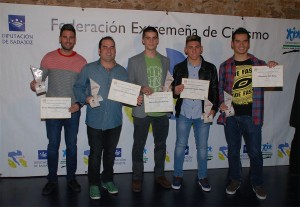 Los especialistas de BMX recibieron sus diplomas. © Acción Tr3s