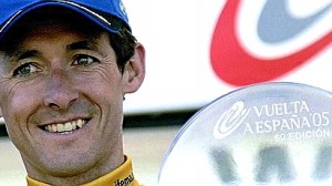 Heras, en el podio de 2005 © Unipublic