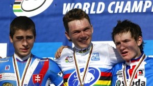 Jouffroy, con Sagan 2º en el Mundial 08 © UCI