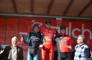 Iván Martínez, Carlos Luengo e Israel Chica formaron el podio máster 30. © FMC