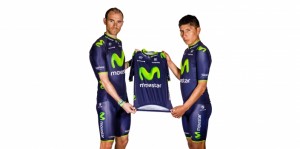 Valverde y Quintana, con el maillot © Movistar