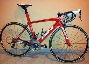 La bici del Burgos-BH