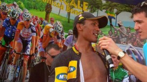 El ganador de la etapa © La Tropicale