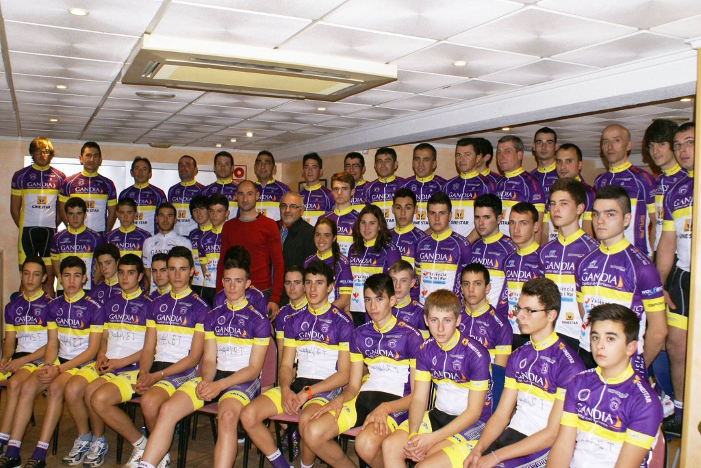 Los componentes del Gandia © facebook