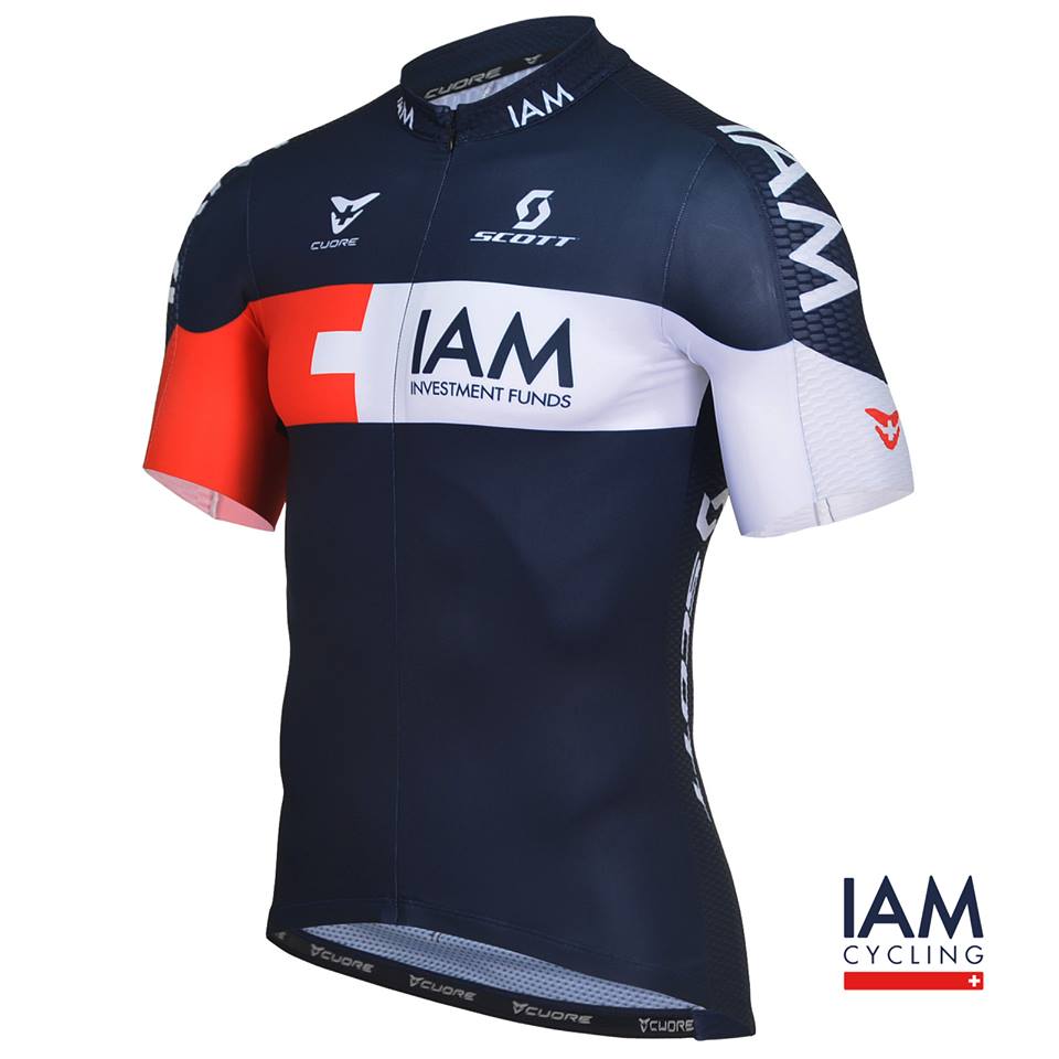 El nuevo maillot del IAM suizo