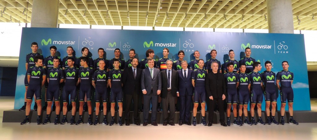 La plantilla 2014 excepto Visconti © Movistar