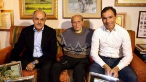 Di Rocco, Martini y Cassani, hoy © Federciclismo