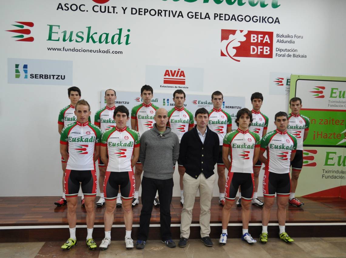 La plantilla 2014 al completo © Euskadi