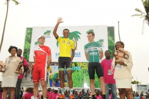 El erróneo podio final © La Tropicale