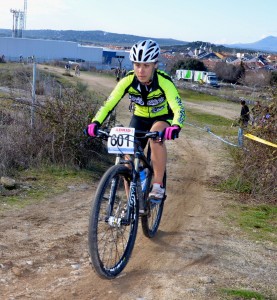 El fuerte ritmo impuesto por Inma Pino le distanció de sus rivales.