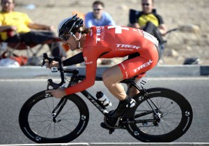 Cancellara, en Catar con bicicleta clásica © Trek