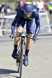 Valverde, en la CRI © Movistar