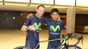 Valverde y Quintana © Movistar