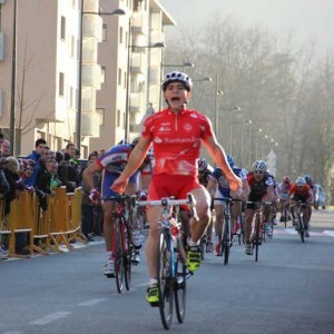 Gutiérrez, entrando en meta.