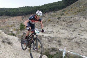 Carlos Coloma, durante la carrera. © Ander Otxoa