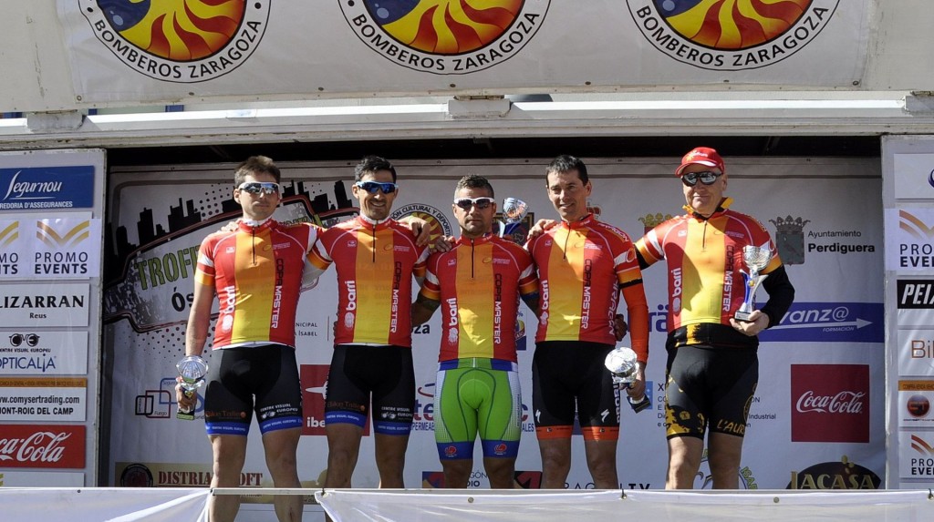 Líderes de la Copa Aragonesa máster.