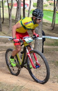 Patxi Cia, líder de la Copa Caja Rural BTT. © Nacho Yarnoz