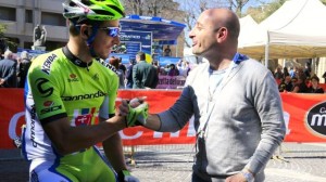 Sagan y Bettini, hoy © cyclingnews / Bettini