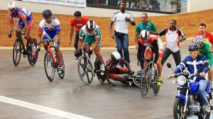 Caída en la salida de un keirin © flickr