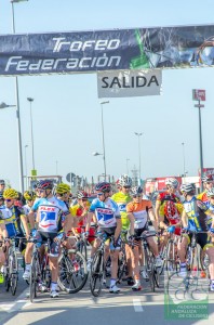 Salida de la primera prueba del Trofeo Federación. © FAC