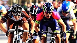 El sprint a cuatro © GP Camaiore