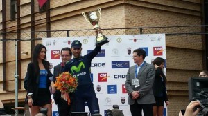 Valverde, en el podio © xoaquingimeno