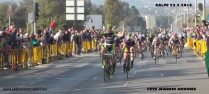 El sprint triunfal de García