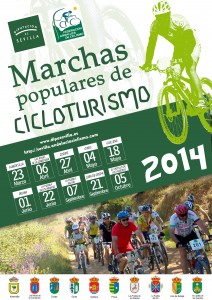 cartel marchas populares sevilla btt