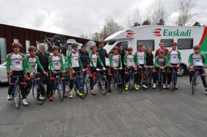 El equipo en Gipuzkoa © Fundación Euskadi