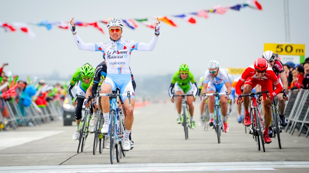 La victoria del francés © Tour Taiwán