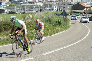 Últimos metros antes de la llegada a Cacicedo.