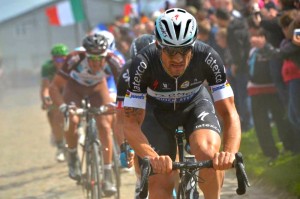 Boonen, entre el polvo © Presse Sports/B.Papon
