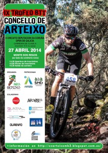 cartel btt arteixo