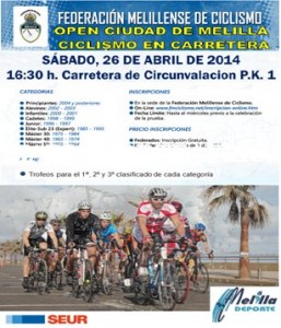 ciclismo Melilla
