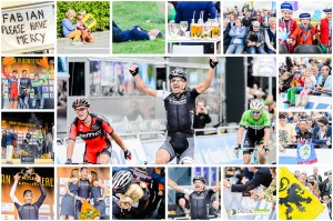 Montaje fotográfico de la © Vuelta Flandes