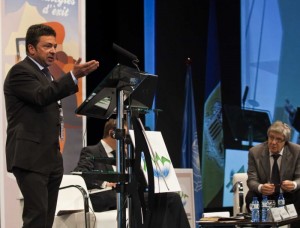 Martí Rafel, director de Vallnord, durante su ponencia