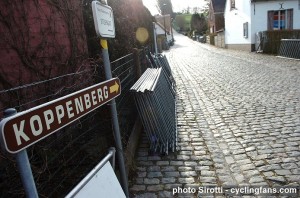 La entrada a la mítica cota