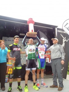 El podio de los sénior.