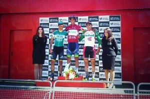 El podio 2014 © Vuelta La Rioja 