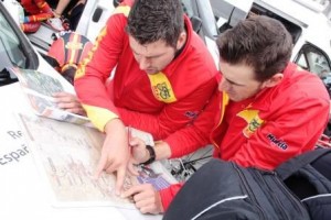 Estudiando el recorrido.