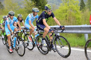 El vasco, en el Trentino © Movistar