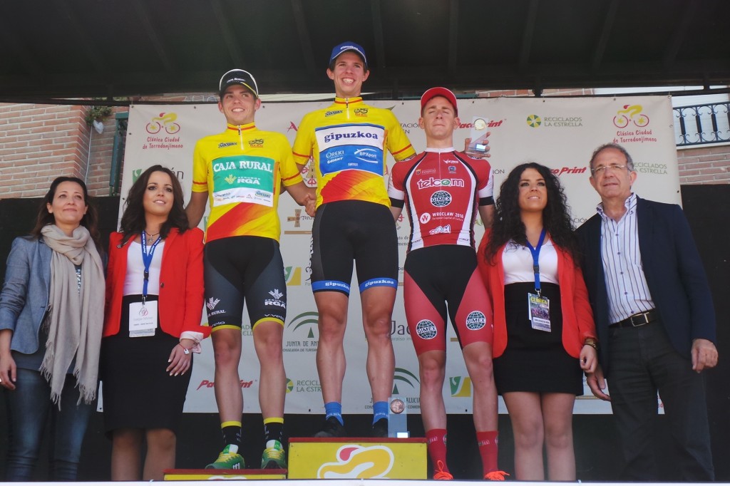 Podio final de la Copa de España 2014. © RFEC