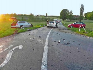 El lugar del accidente © Policía