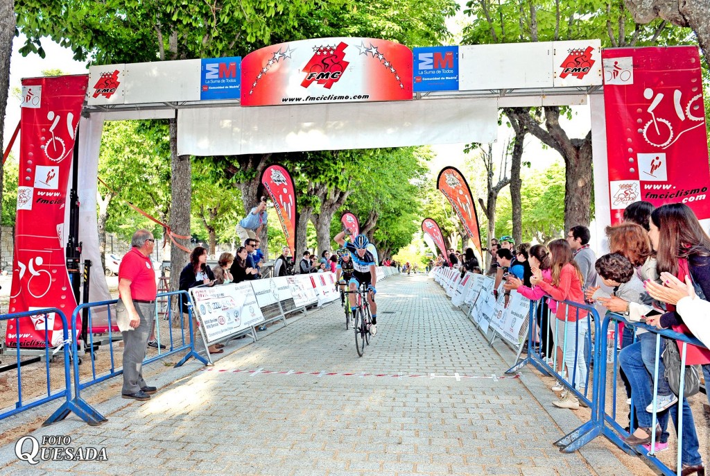 Así cruzaba la meta José Manuel Moreno tras los 93 kms.
